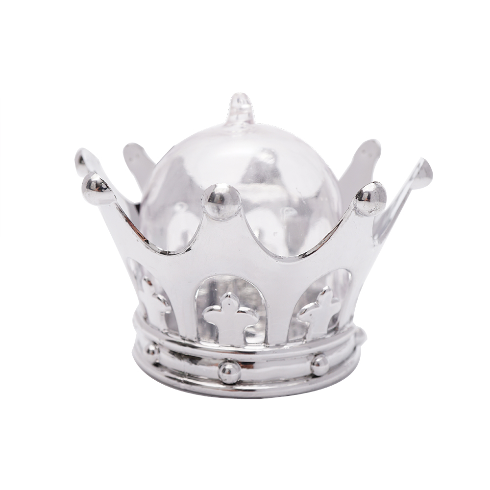 皇冠杯银正面图(Baptism Candy Sliver Crowns)